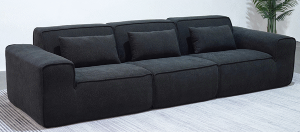big black bull sofa